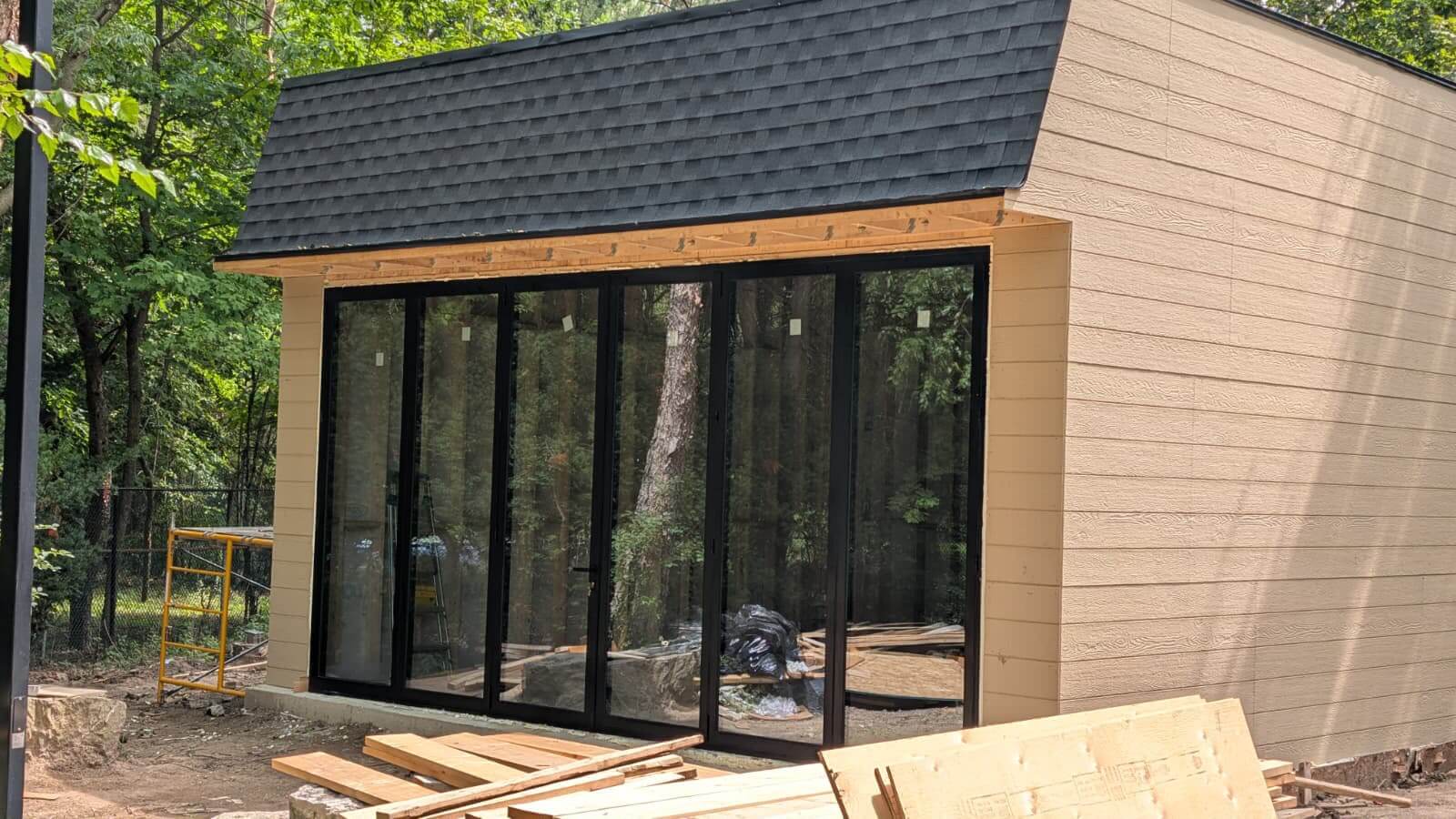 Folding glass wall project GTA