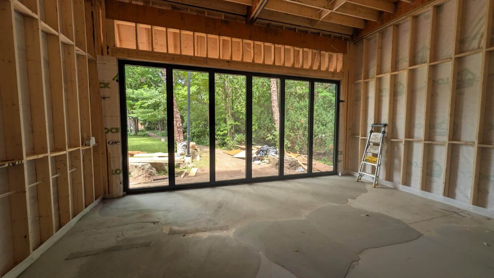 Custom aluminum bifold patio doors Toronto